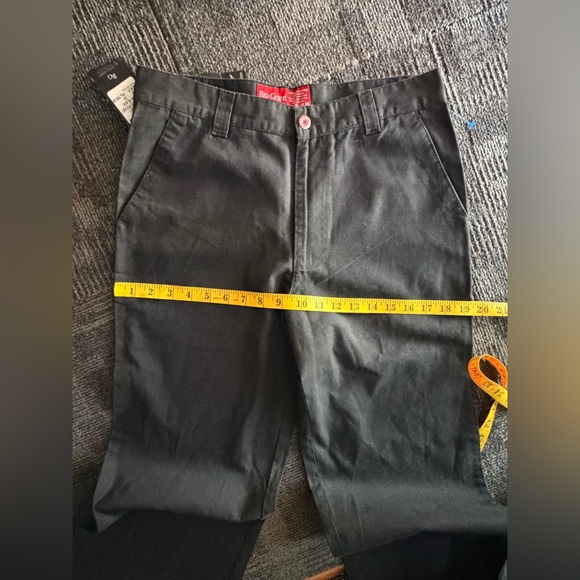 RIO-GRAND, Men’s Black Casual Pants Size 32 Straight Leg Back Flap Pockets NWT. - Picture 9 of 12